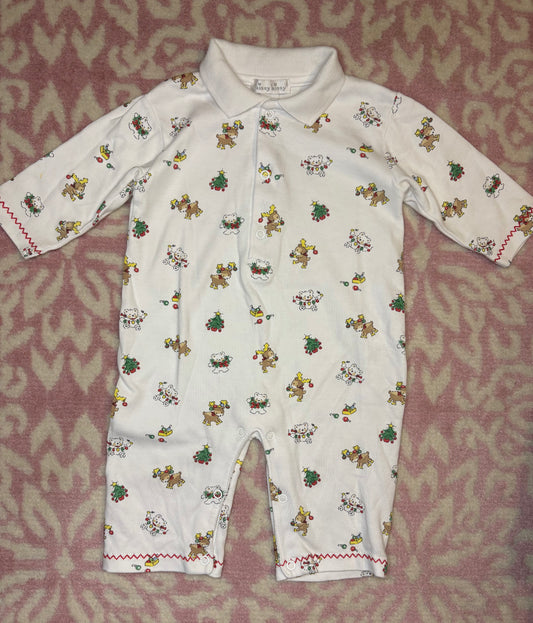 3-6M Kissy Kissy LS Playsuit