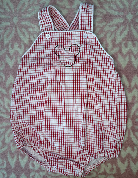 2T Bayou Blanks Mickey Sunsuit