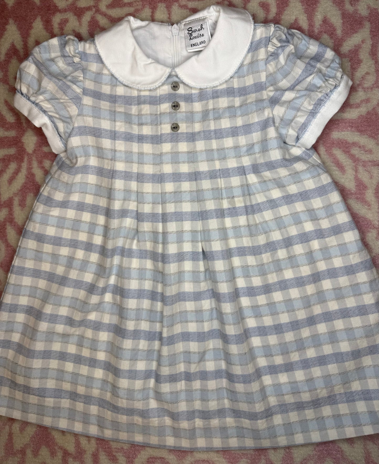 18M Sarah Louise Check Dress