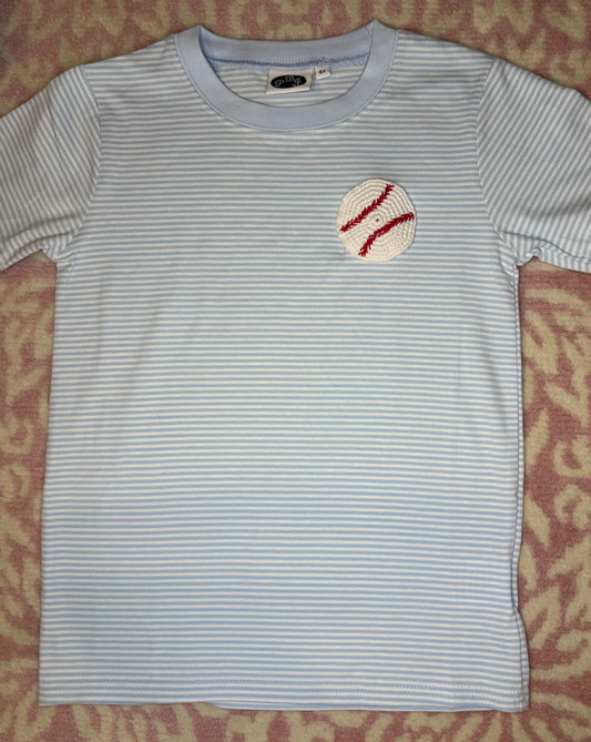 6Y PBJ Baseball Tee