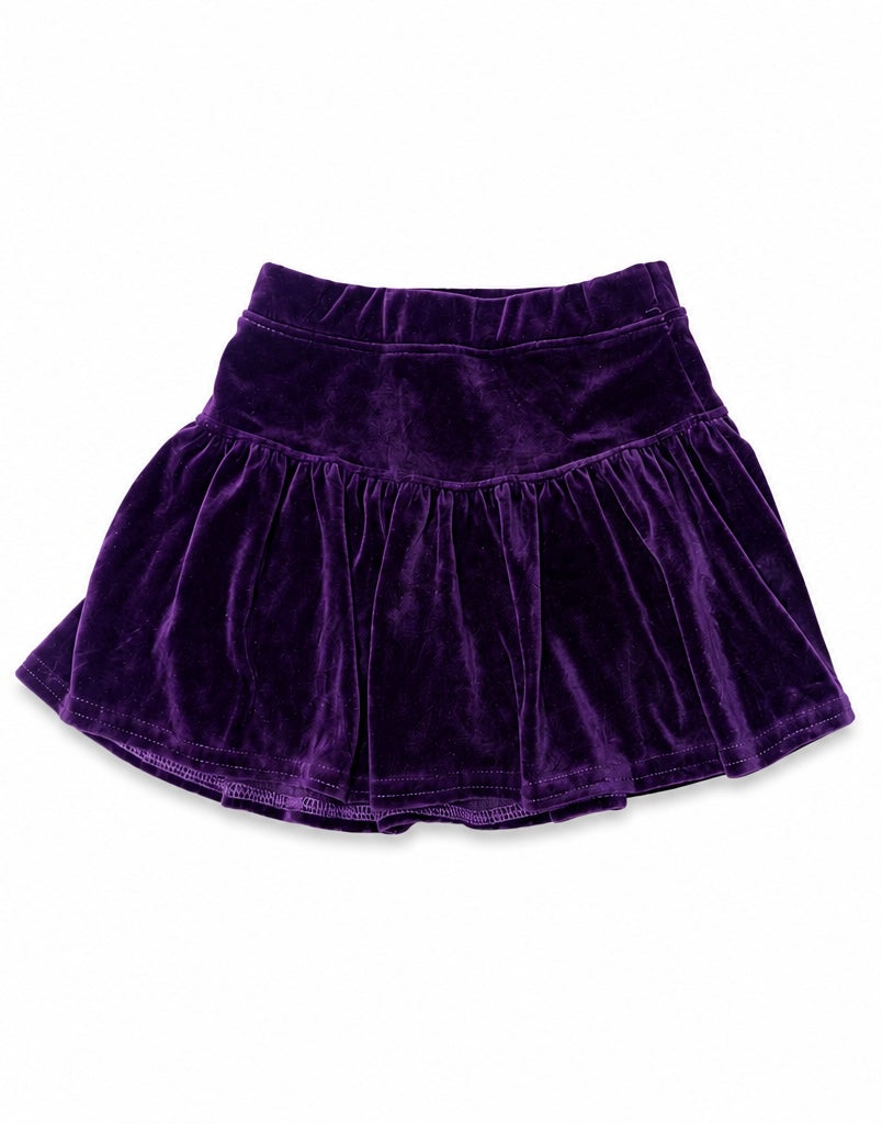 8/10 Azarhia Velvet Purple Skort