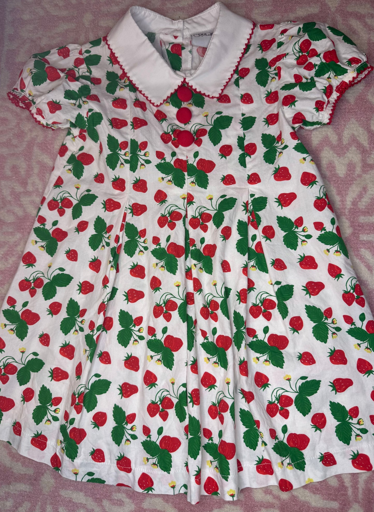 3T Delaney Strawberry Dress