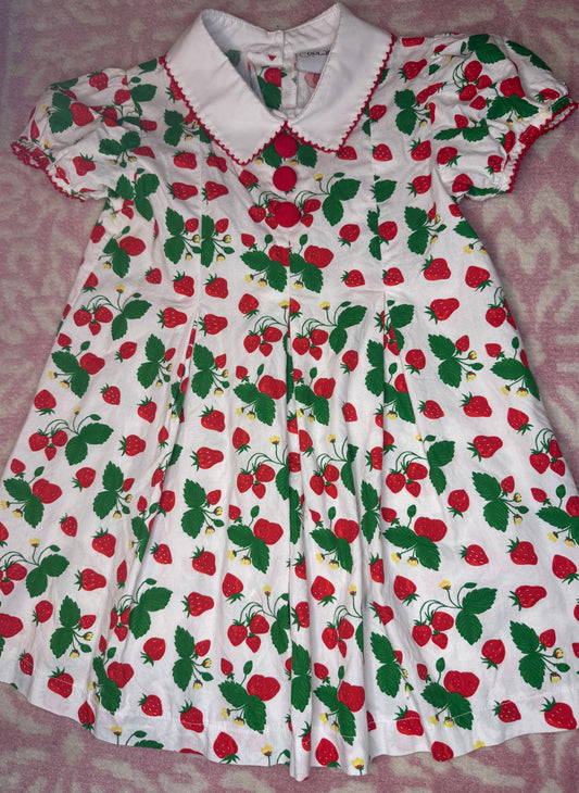 3T Delaney Strawberry Dress