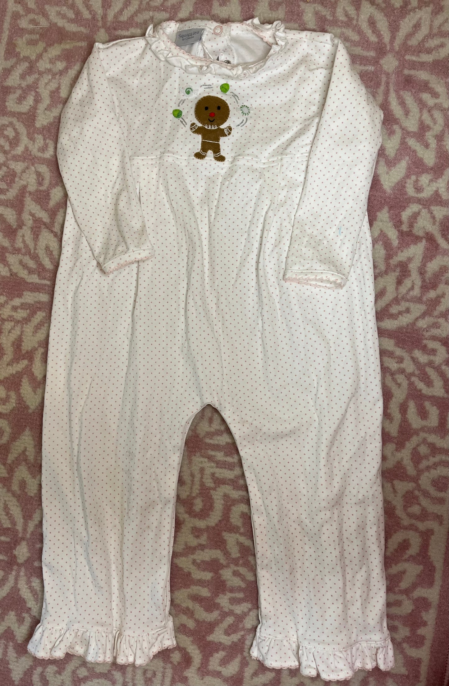 Sz 24M Squiggles by Charlie Gingerbread Playsuit