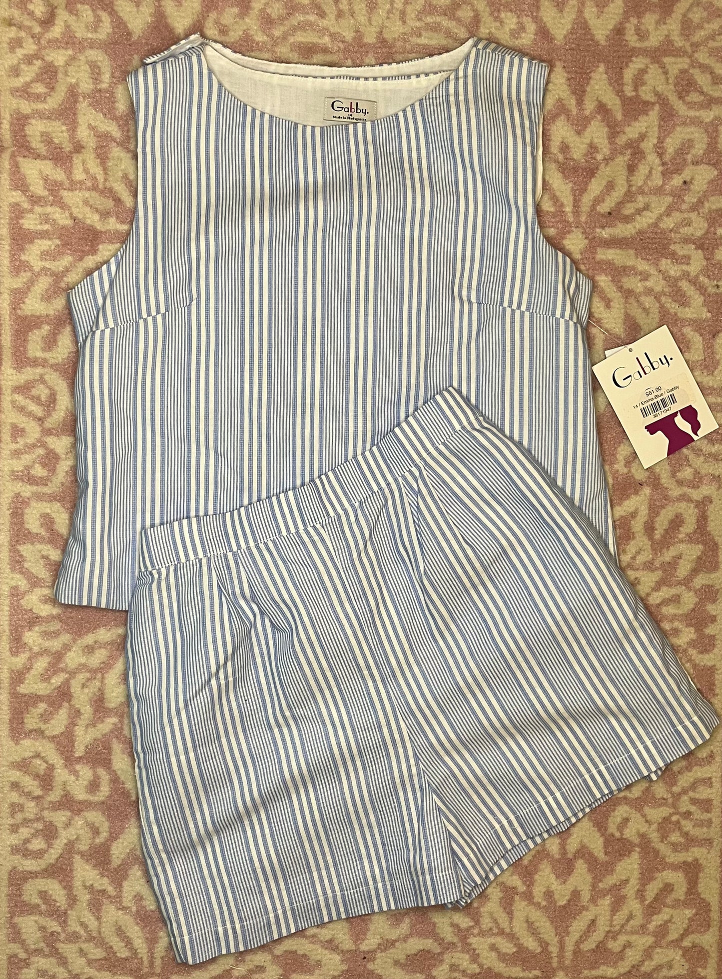 14 Gabby Emma Swing Top Set in Blue