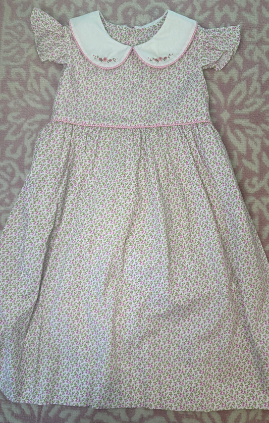 Sz 7 Remember Nguyen Floral Dress