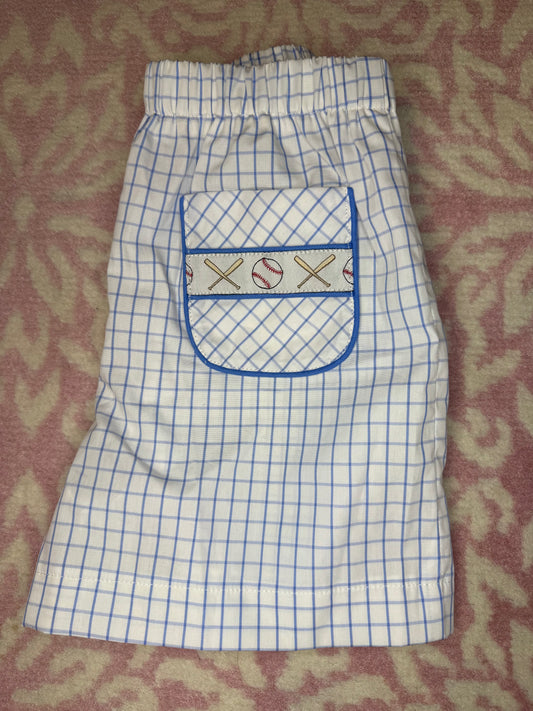 Sz 5 Baseball Ribbon Shorts
