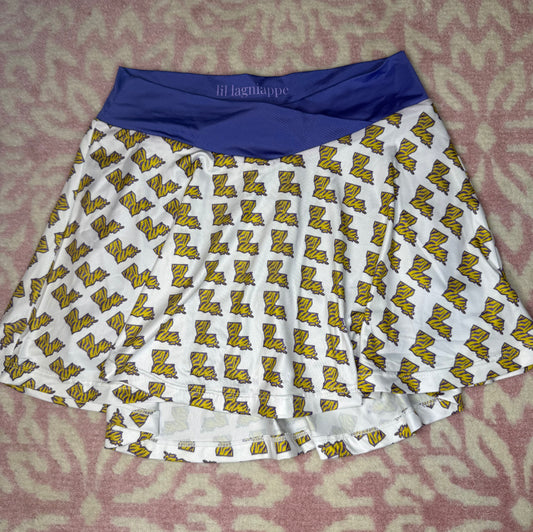 Sz 8 Lil Lagniappe LSU Skort