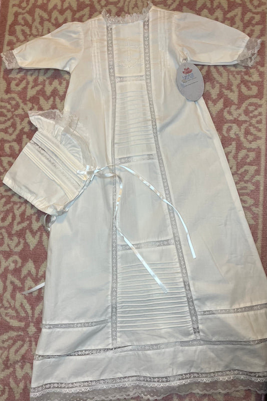 Sz 3M Baby Sen Logan Christening Gown