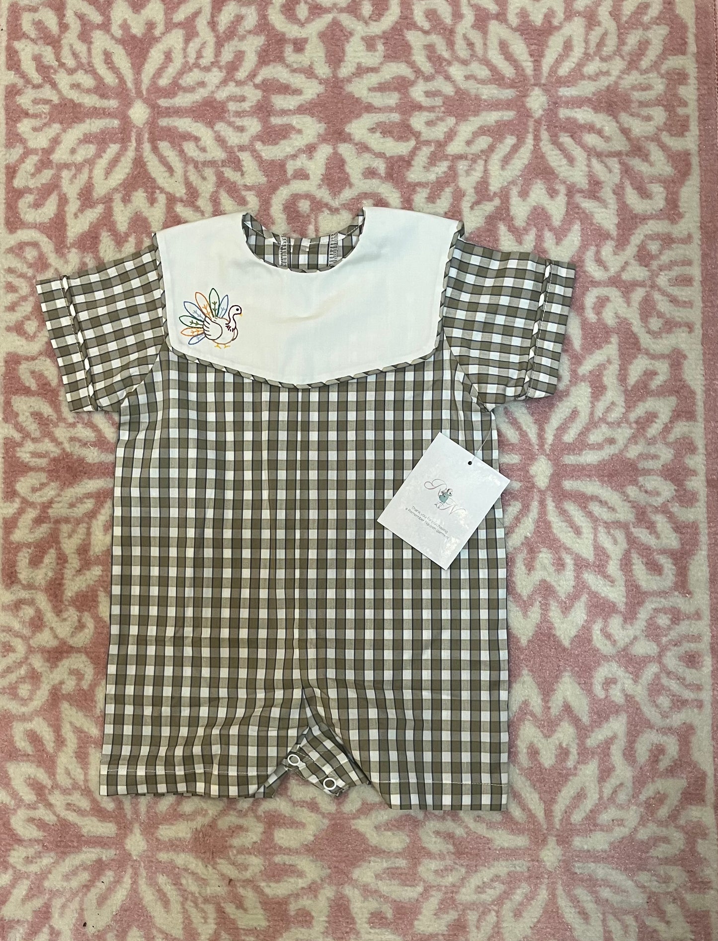 Sz 18M Remember Nguyen Turkey Romper