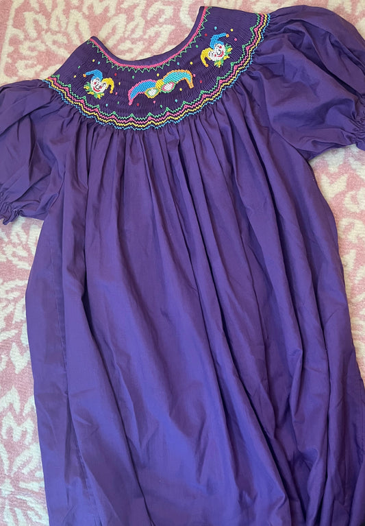 Sz 7 Rosalina Mardi Gras Dress