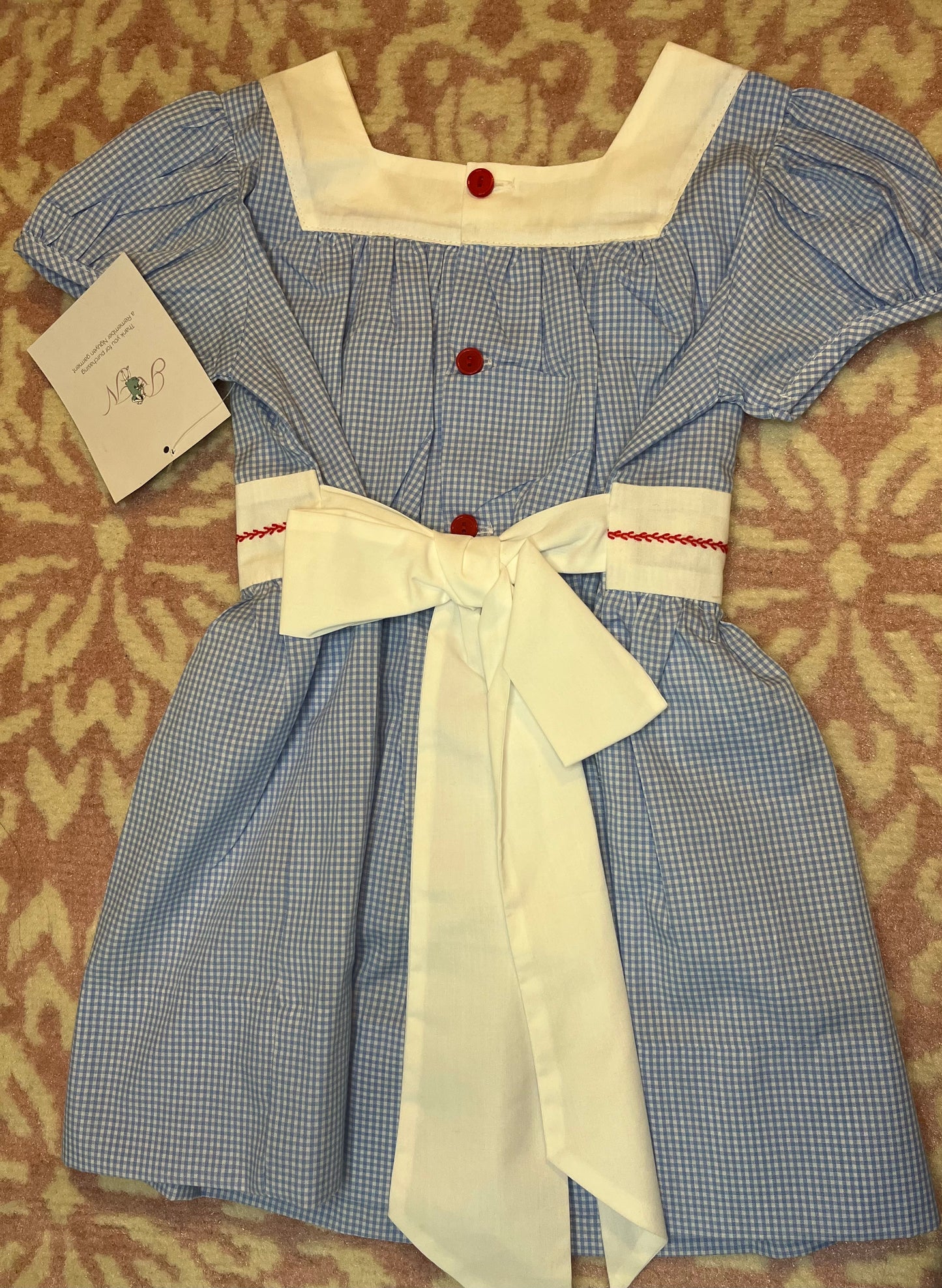 Sz 2T Remember Nguyen Dallas Dress in Apple