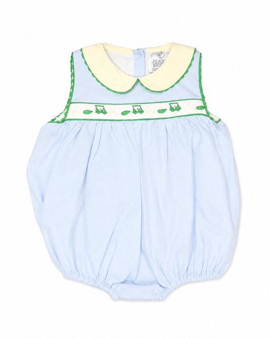 3M Seaside Smocked Golf Ribbon Ric Rac Chambray Bubble