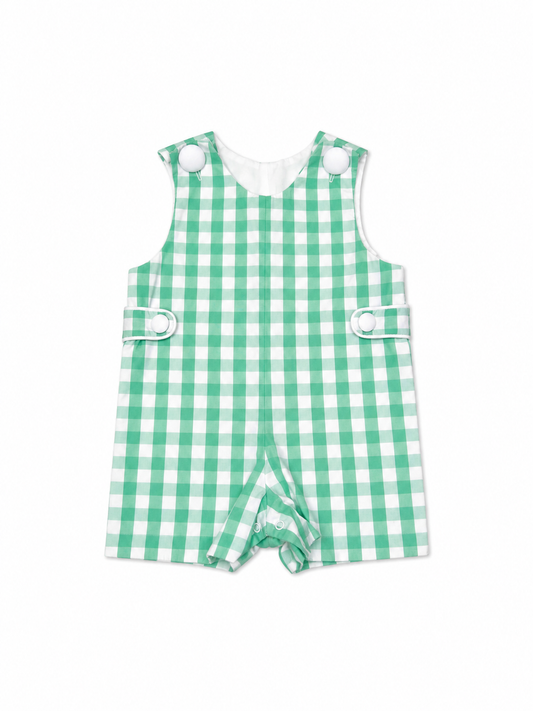 6M Banana Split Green Gingham Jon Jon