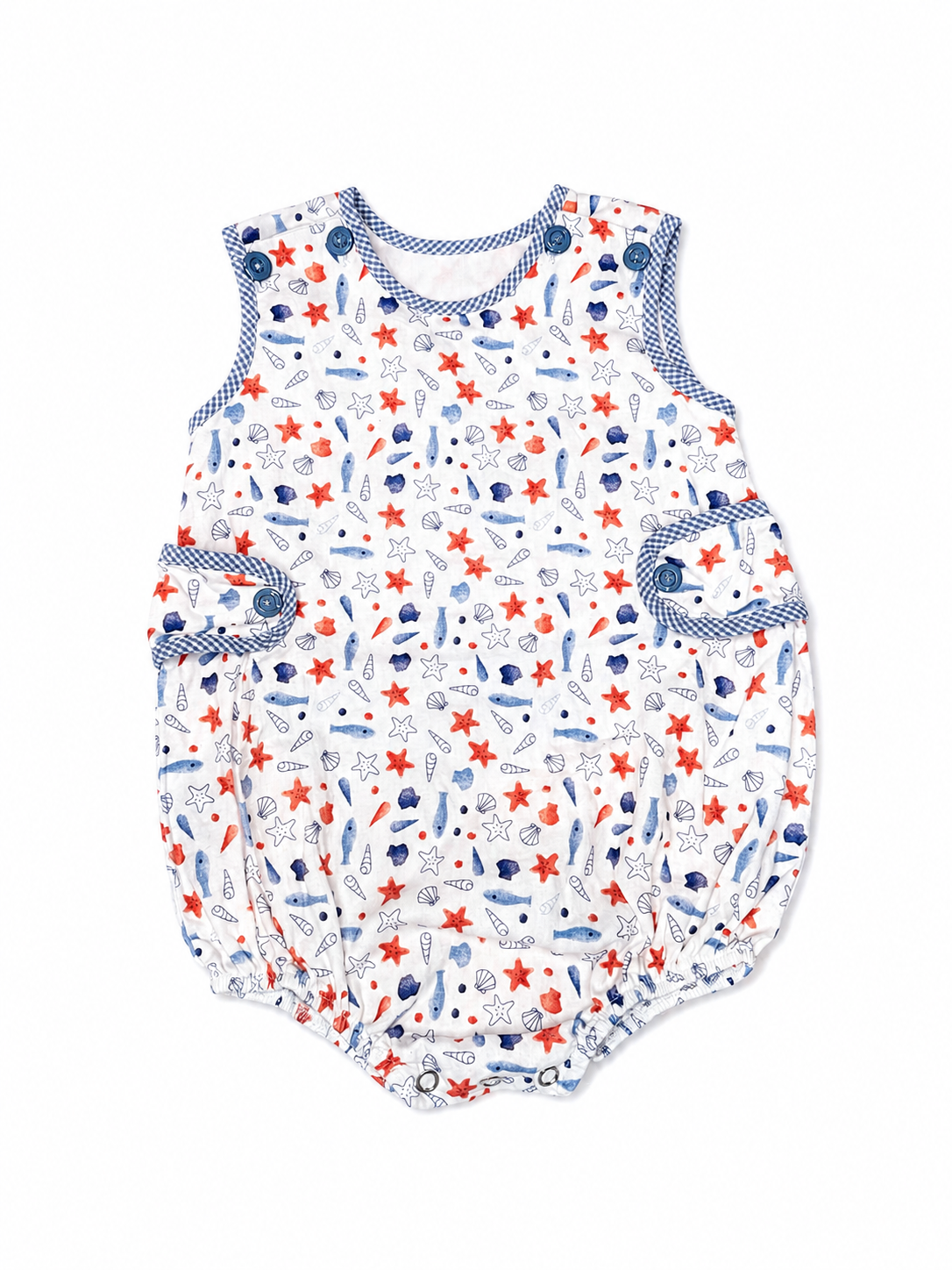 9M Lulu Bebe Red & Blue Under The Sea Bubble