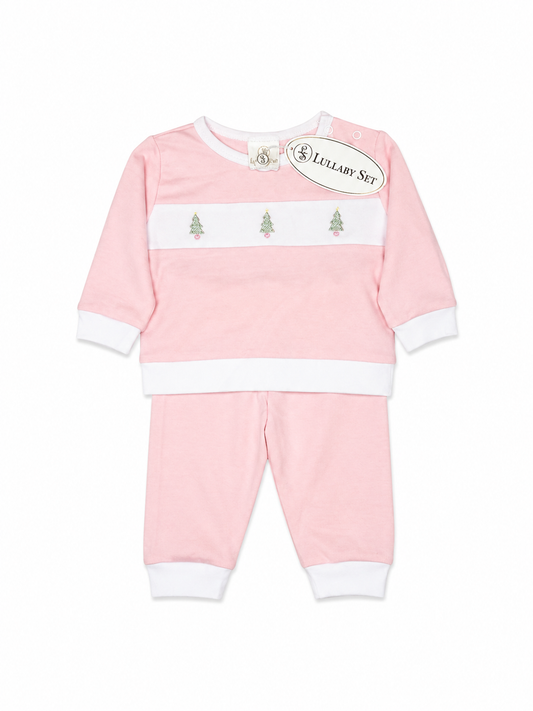 6M Lullaby Set Lagniappe Pink Christmas Tree Play Set