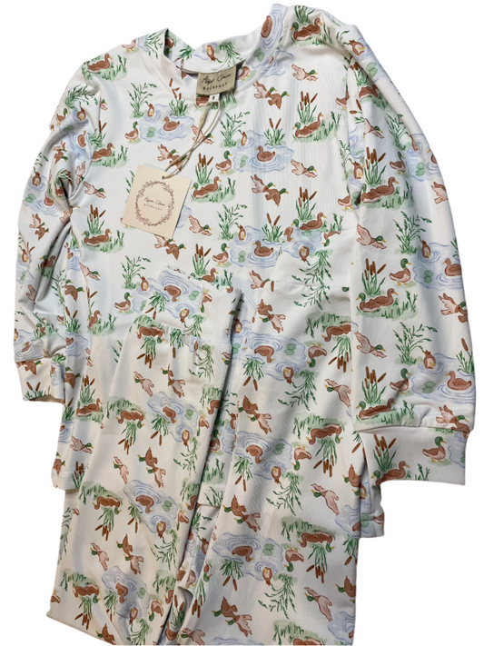 Aspen Claire Duck Pond Pajama Set