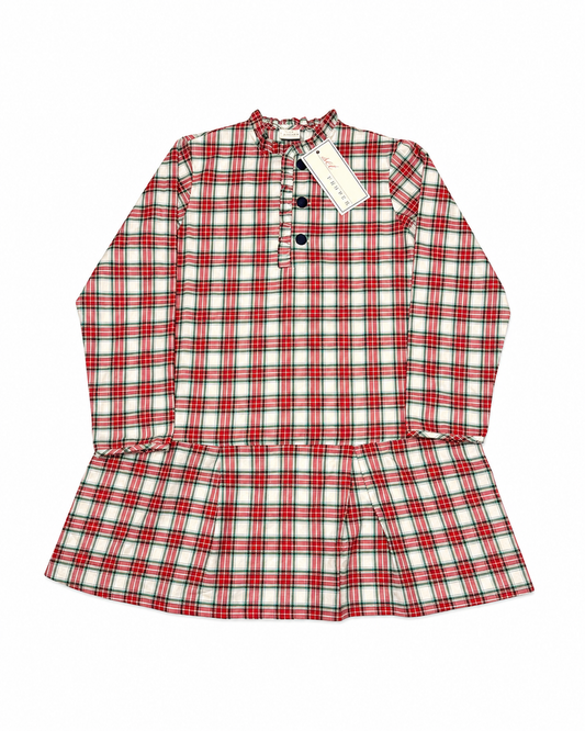 14 Set Proper Highland Park Plaid Eleanor Dress