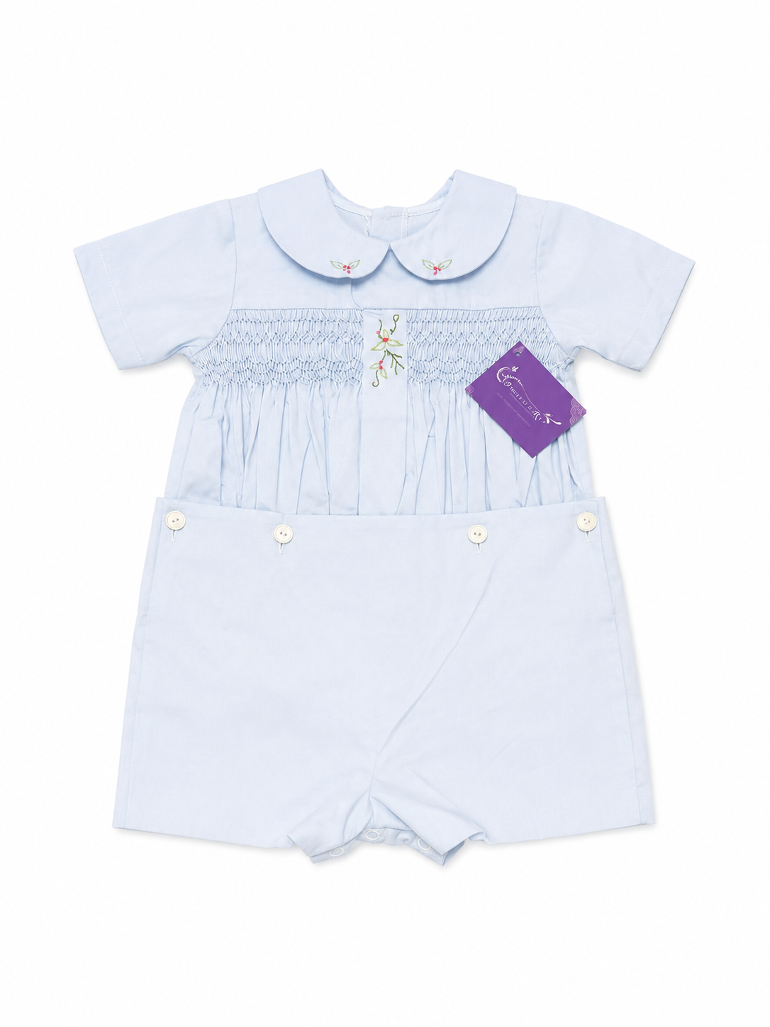 5 Phoenix N Ren Addison Button On Holly Smocked Jon Jon