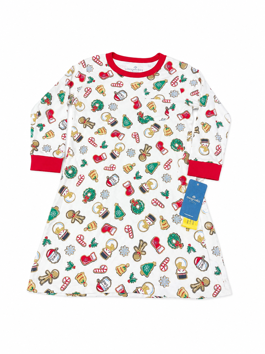 8 Holly Jolly Cookies Night Gown