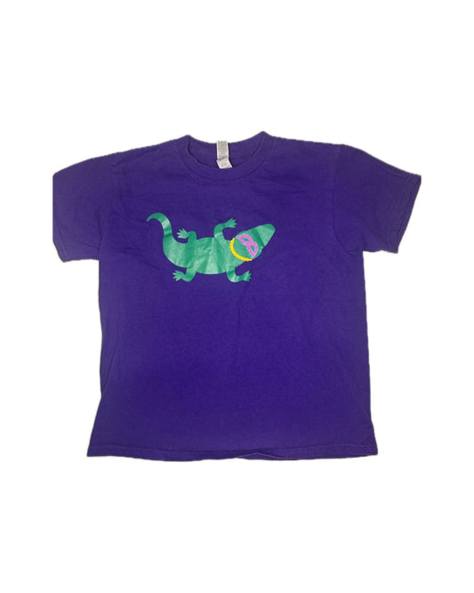 9/10 Childs Mardi Gras Alligator Tee