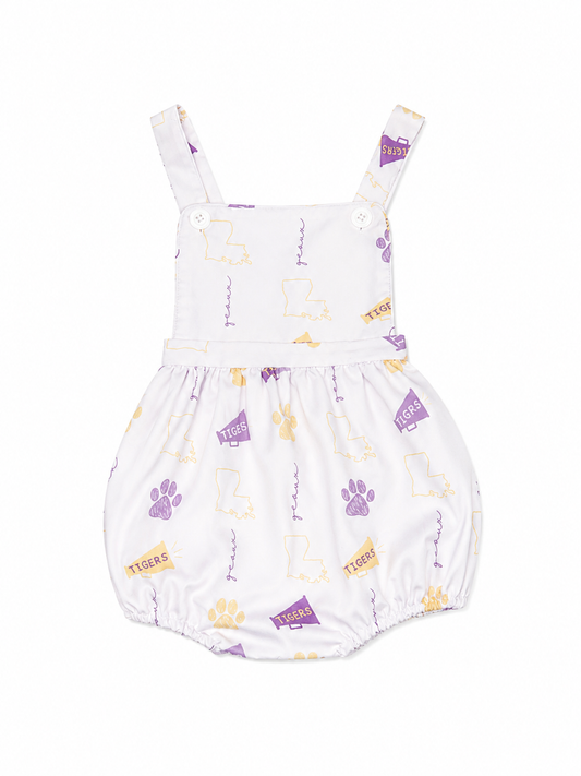 18M Bitty Babe LSU Game Day Sunsuit
