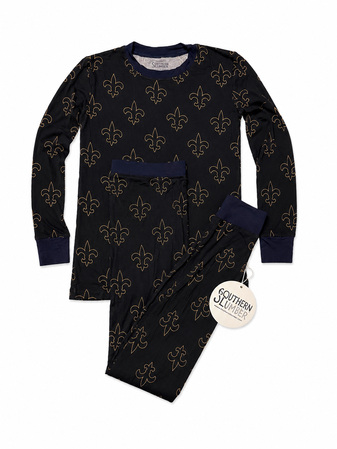 Southern Slumber Fleur Dis Lis 2pc Bamboo PJ Set
