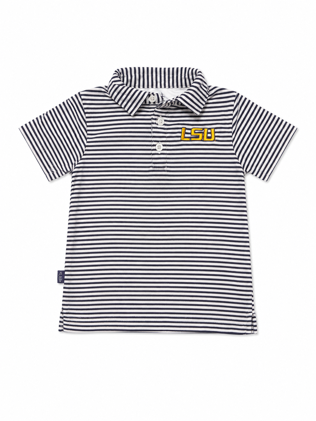 2T Garb LSU Striped Athletic Polo