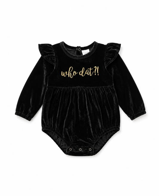 2T Lil Lagniappe Who Dat Velvet Bubble
