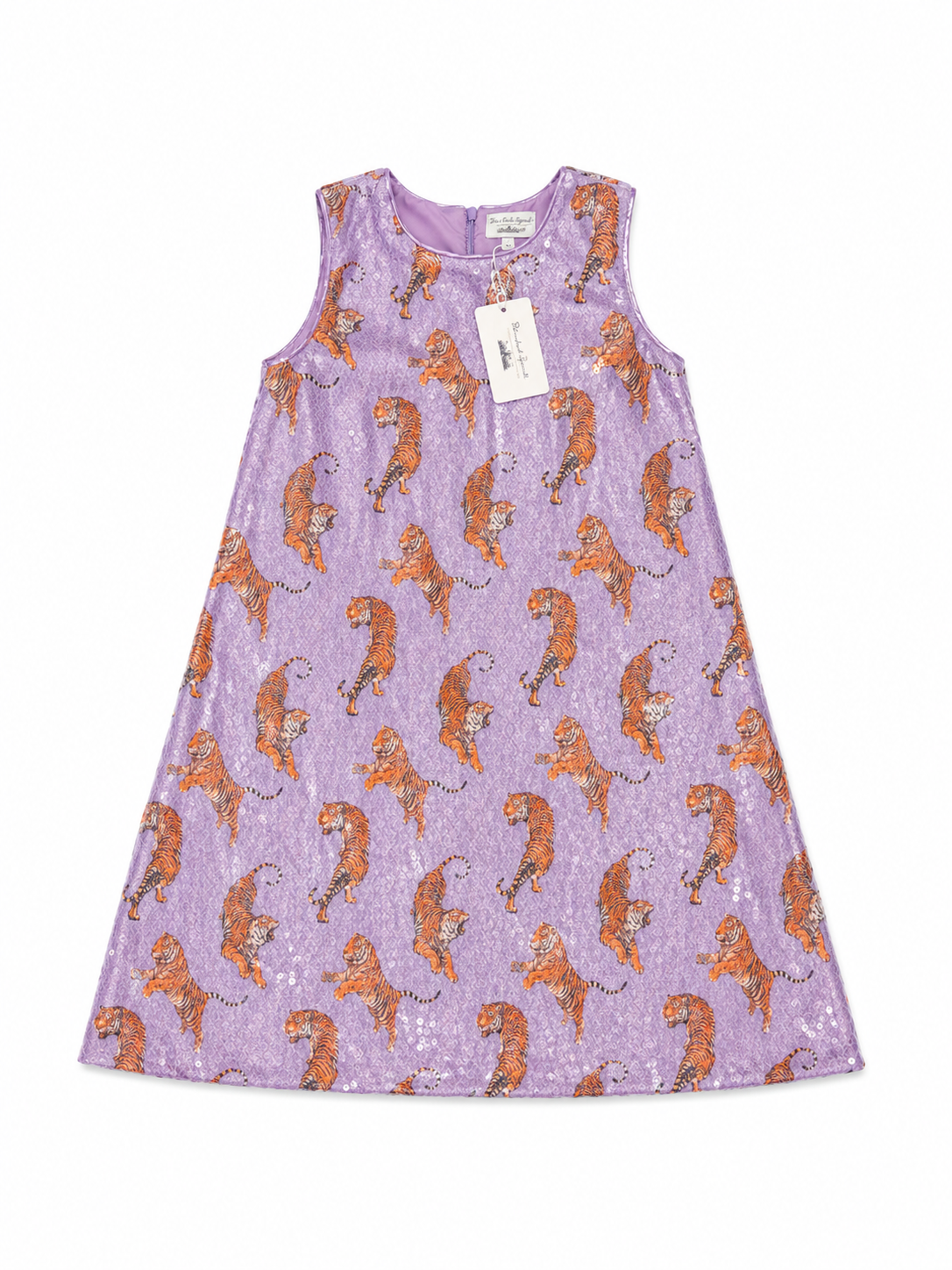 12 Blended Spirit LSU Tigers Sequin Dress