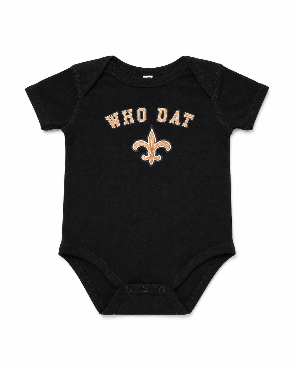 18M “Who Dat” Baby Onesie