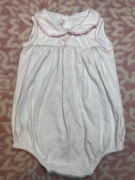24M Peggy Green Flamingo Bubble
