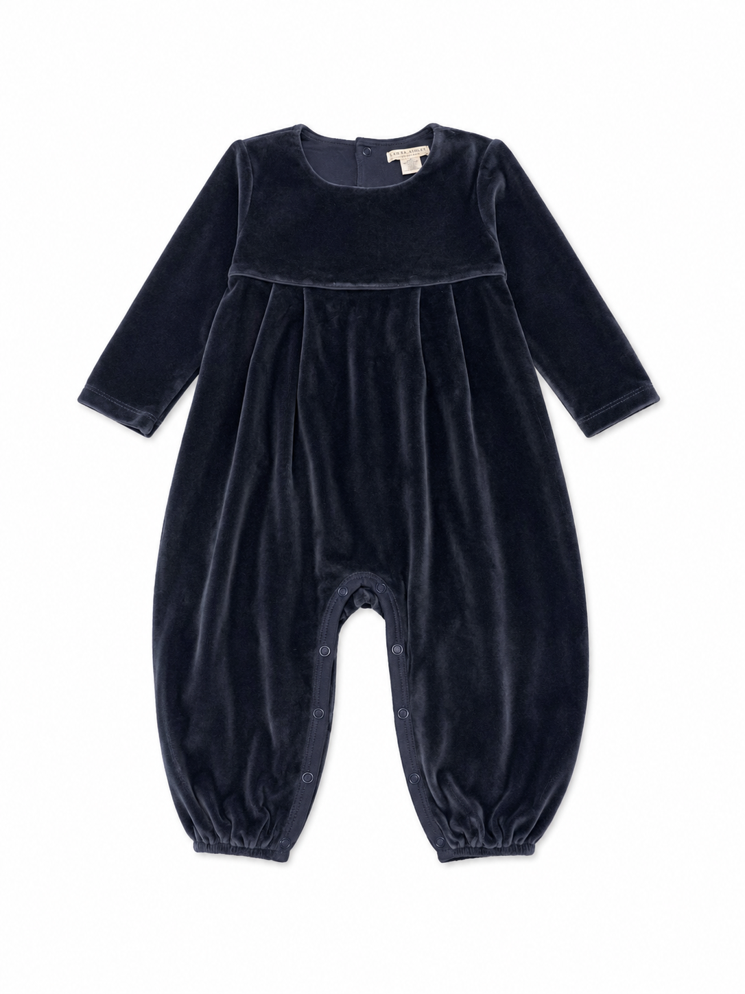 18/24M Bradford Romper in Nantucket Navy velour