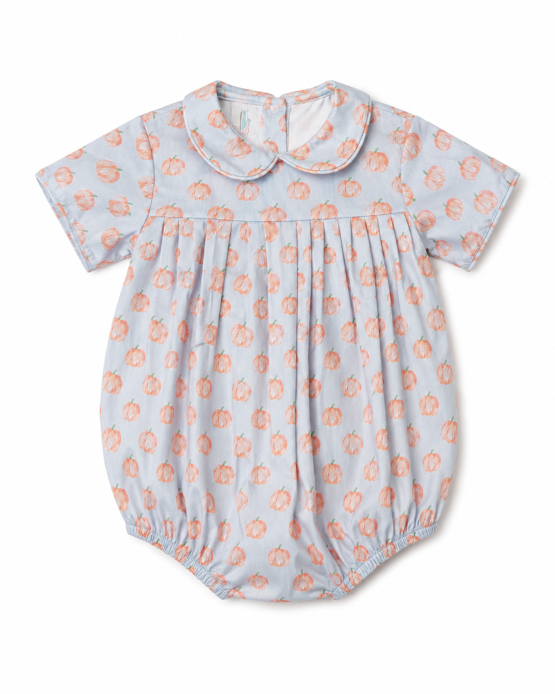 12M James & Lottie Baby Blue Pumpkin Bubble