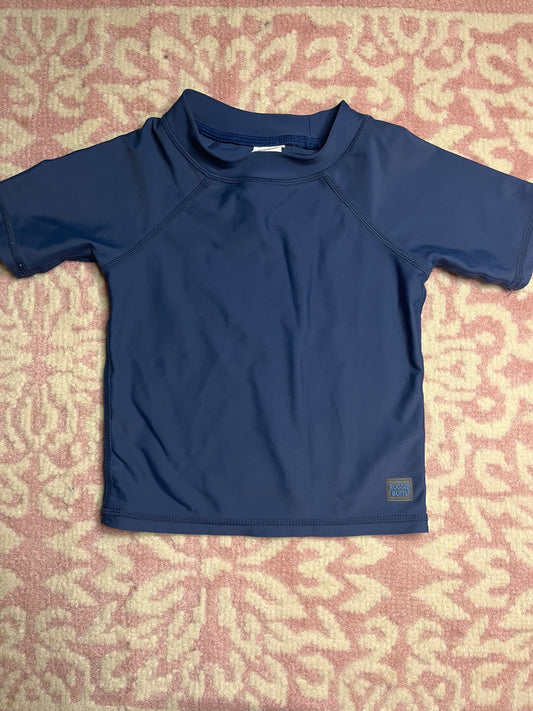 12/18M Rugged Butts Navy Rashguard