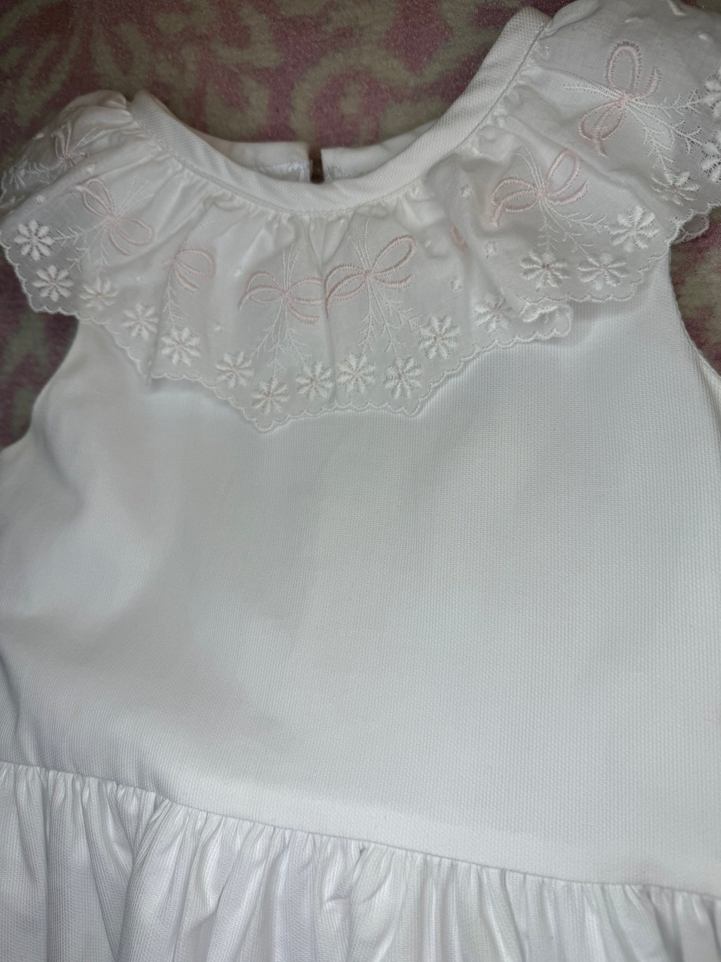 Sz 5 Susanne Lively Bow + Daisy Collar Dress
