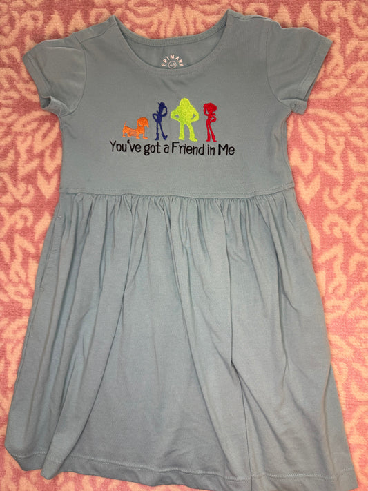 4/5 You’ve Got A Friend In Me Disney Knit Dress
