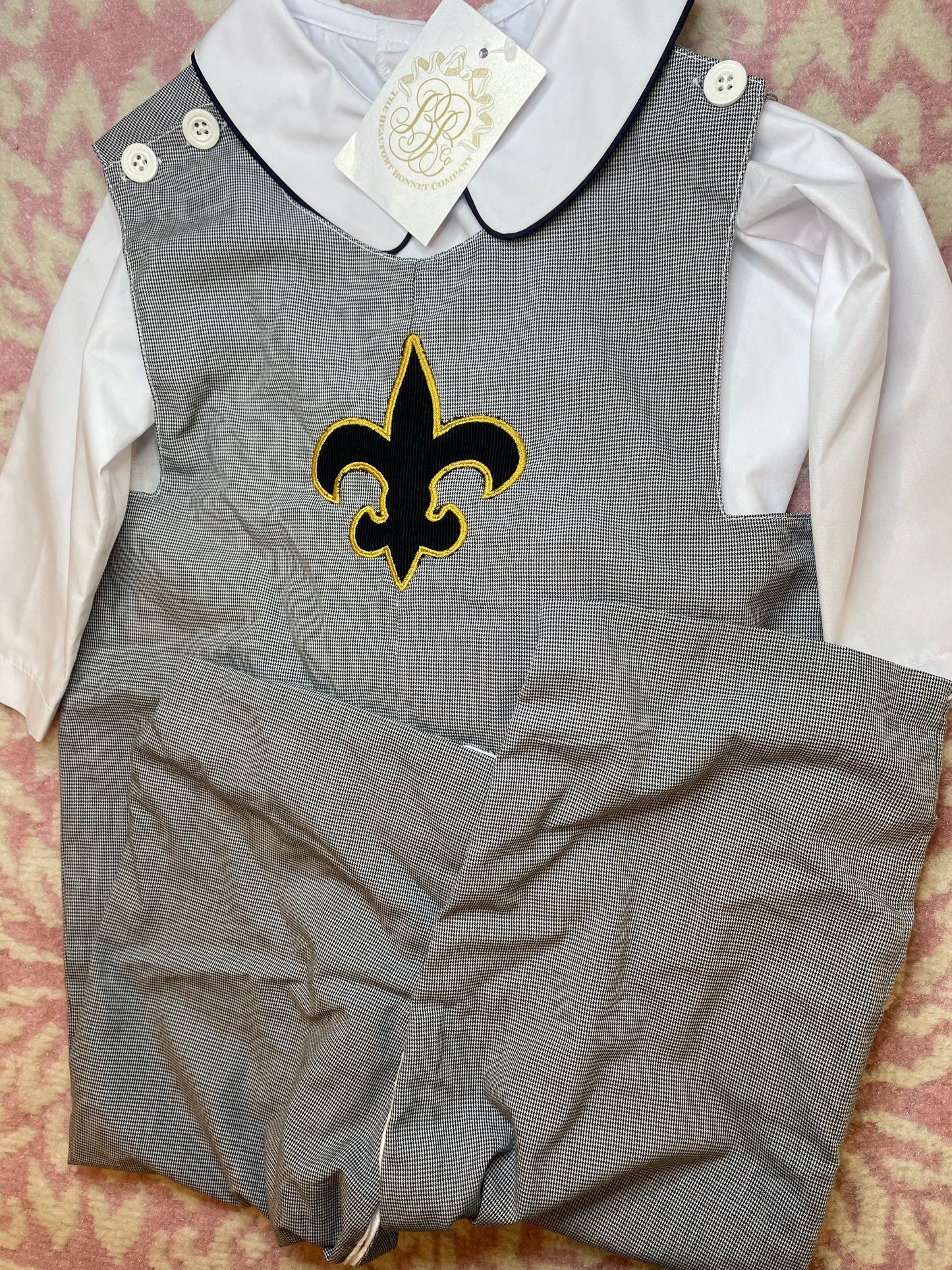 Sz 2T Remember Nguyen Saints Longall + TBBC Bubble Peter Pan Shirt