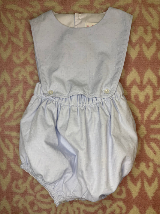 6M Sophie & Lucas Baby Blue Button On Bubble
