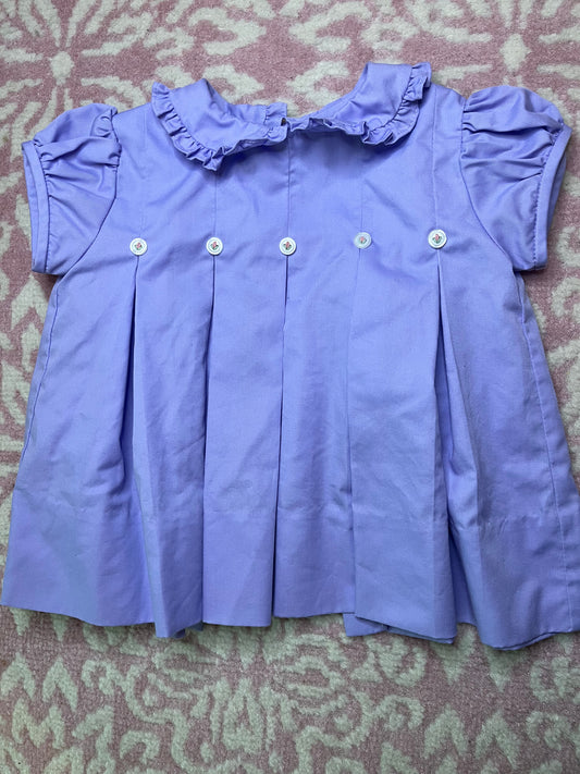 12M The Proper Peony Lilac Pleat Dress
