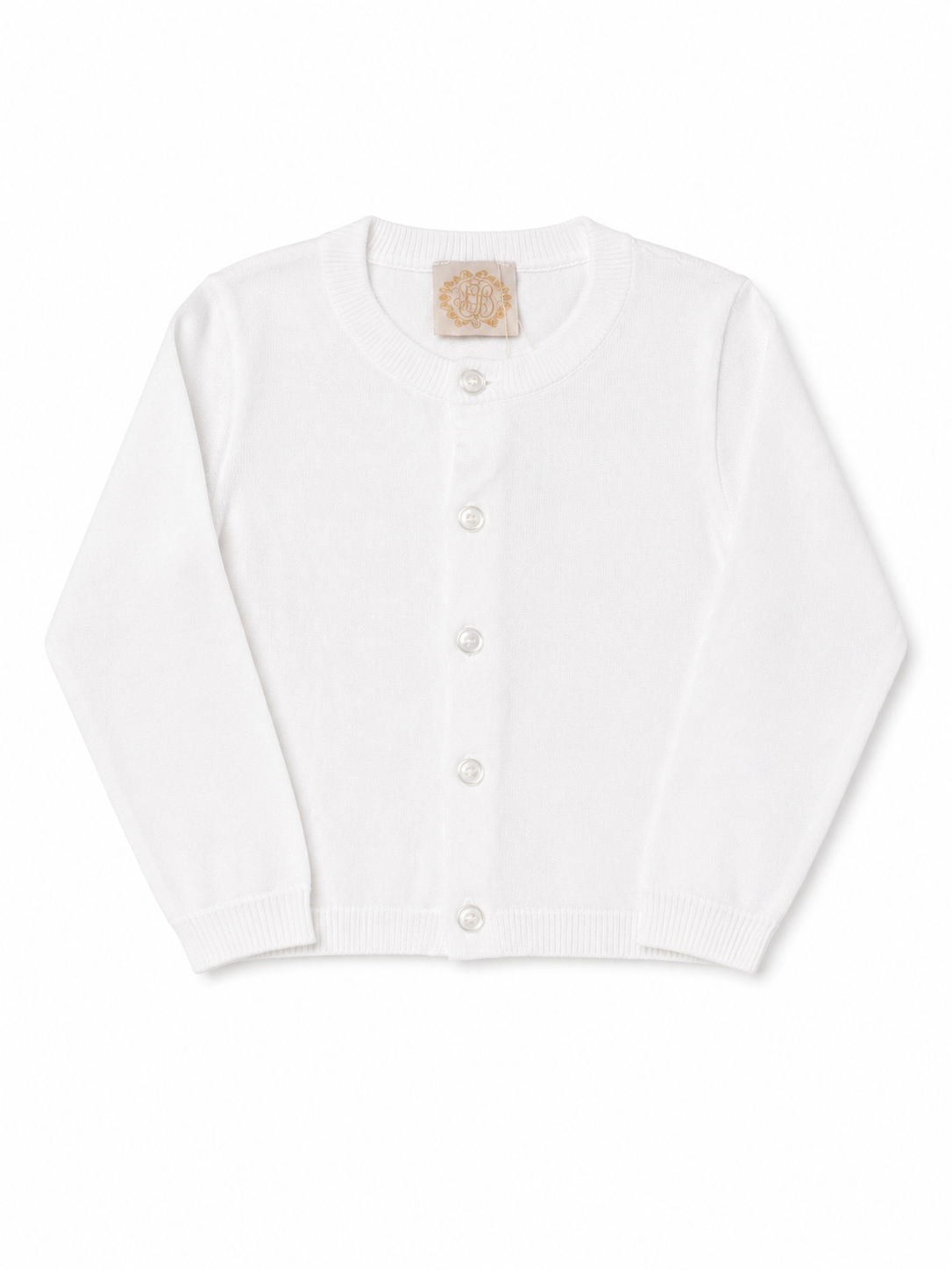 4T TBBC Cambridge Cardigan (Unisex) Worth Avenue White
