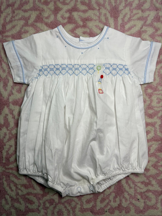 9M Lullaby Set Smocked Birthday Bubble
