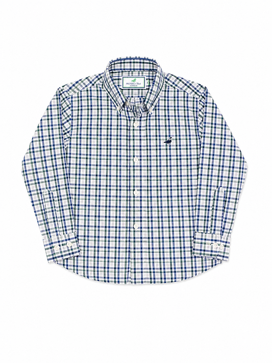 4T Properly Tied SEASONAL SPORTSHIRT- MALLARD Button down