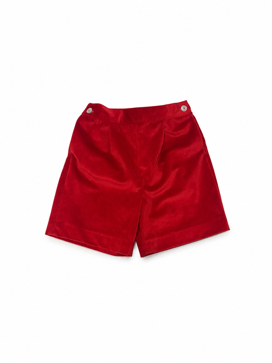 6 Sal & Pimenta Red Velvet Shorts