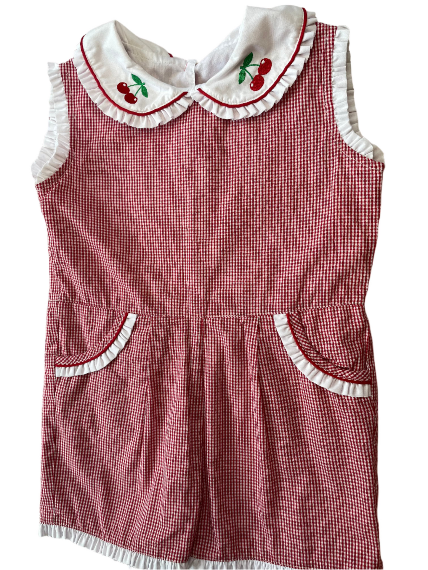 5T Sal & Pimenta Cherry Romper