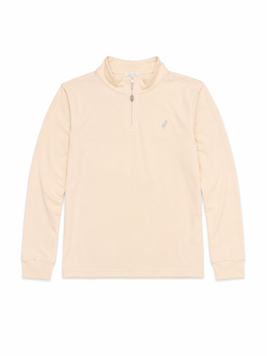 14 TBBC Hayword Half Zip | Osprey Oatmeal