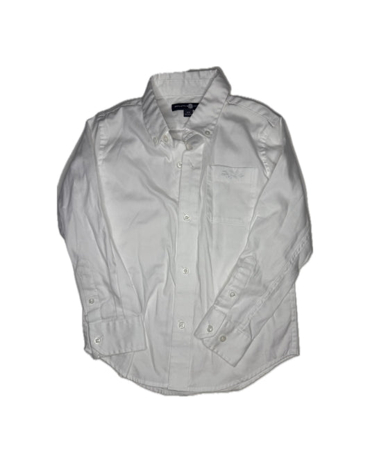 Boy 4/5 Brown Bowen White Button Down