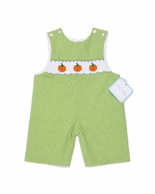 3M Petit Bebe Pumpkin Smocked Jon Jon