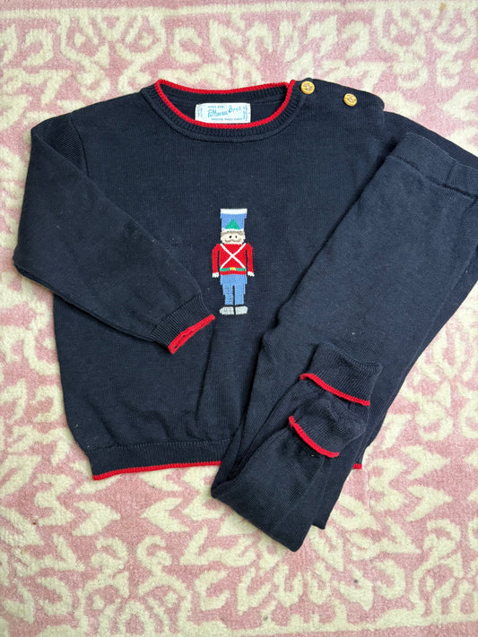 24M Feltman Bros Nutcracker LS  Knit Set