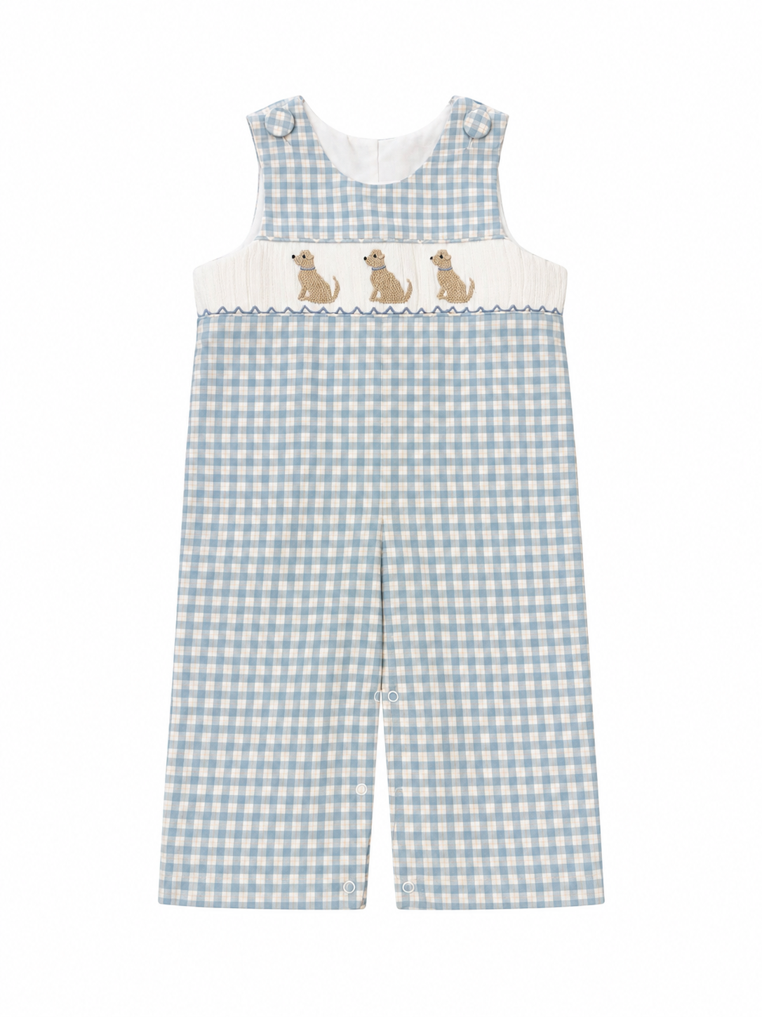 12M True Puppy Smocked Longall